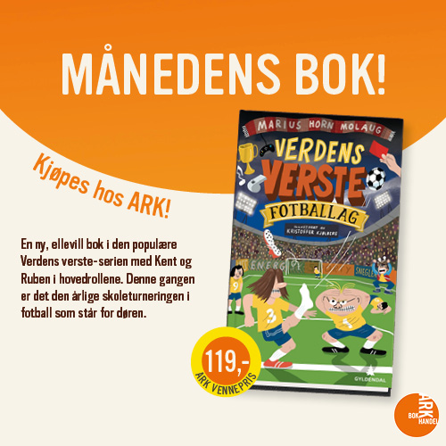 Månedens barnebok: Verdens verste fotballag ARK Bokhandel