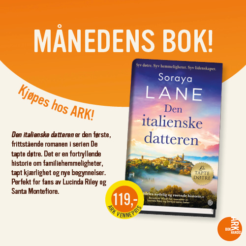 Månedens bok: Den italienske datteren ARK Bokhandel