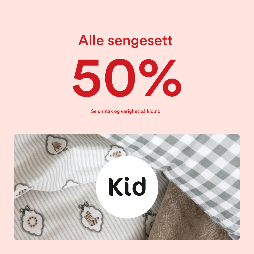 Alle sengesett 50% Kid Interiør AS